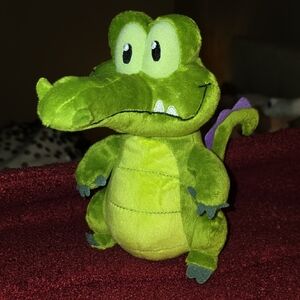 Disney Green and Purple Crocodile Plush Toy